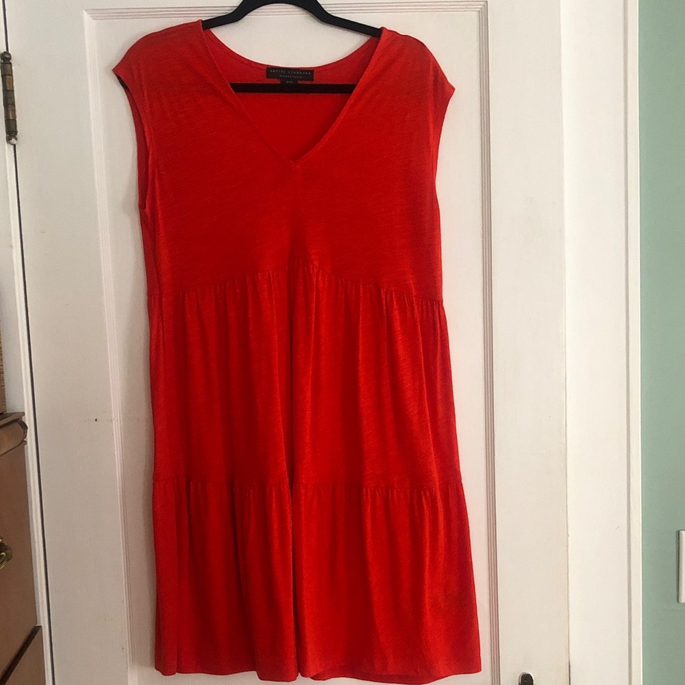 Sanctuary Red Sleeveless Dress